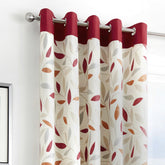 Fusion Red Beechwood Eyelet Curtains Fusion Red Beechwood Eyelet Curtains